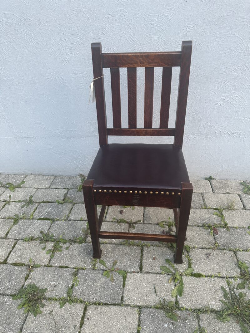 ROYCROFT oak side chair - w7738 - Image 2