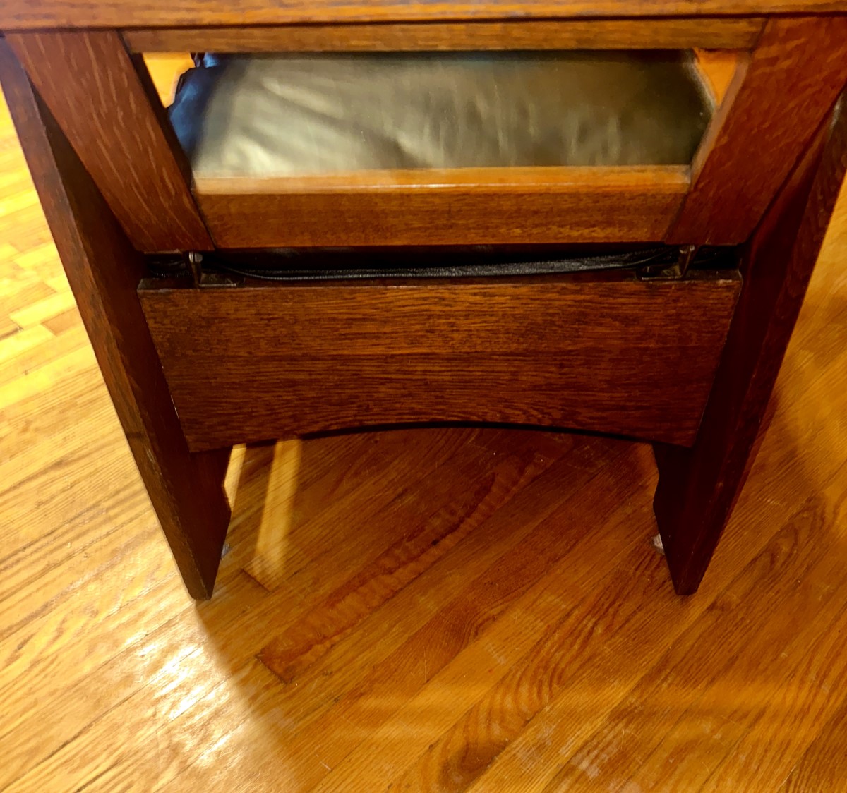 SUPERB Antique Charles Limbert Morris Chair W7190 - Image 13