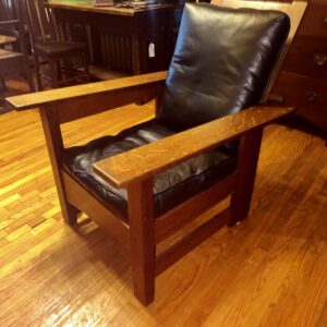 SUPERB Antique Charles Limbert Morris Chair W7190