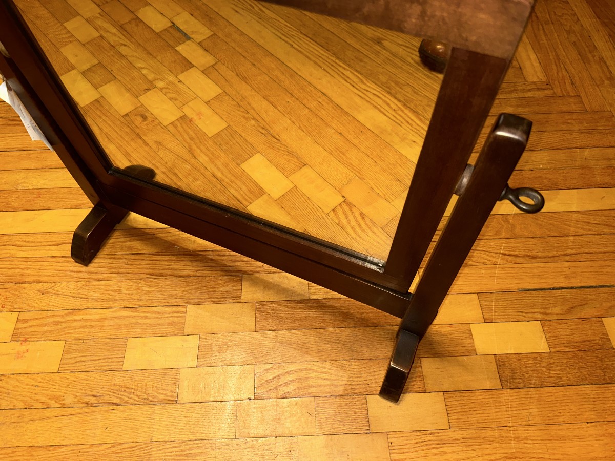 Antique Gustav Stickley Table Mirror Model #908 W7809 - Image 5