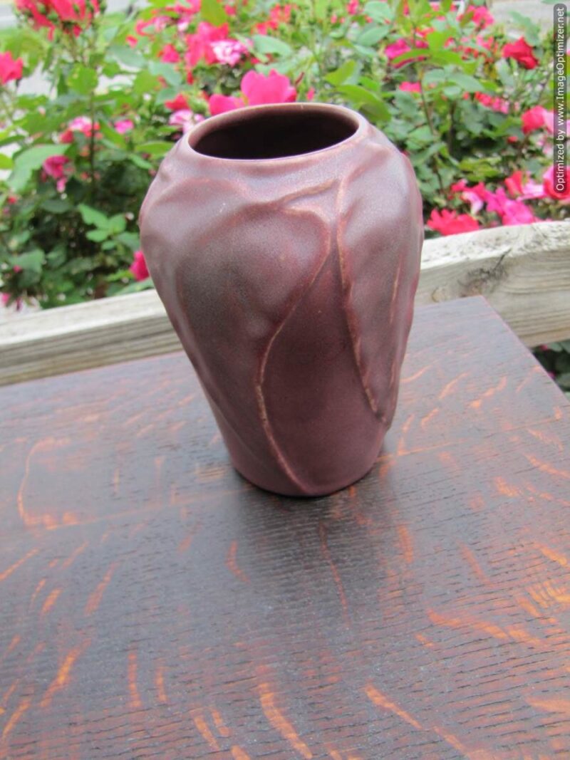 Van Briggle Pottery Vase Dated 1915 W4295 - Image 3