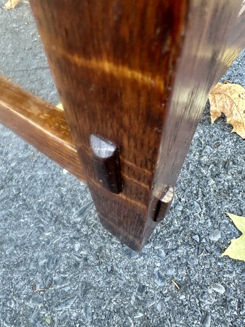 Superb Gustav Stickley Model #300 Foot Stool W8111 - Image 7