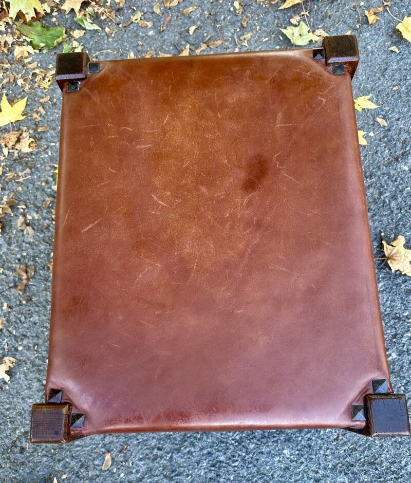 Superb Gustav Stickley Model #300 Foot Stool W8111 - Image 3