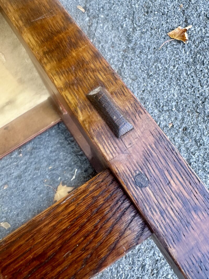 Superb Gustav Stickley Model #300 Foot Stool W8111 - Image 15