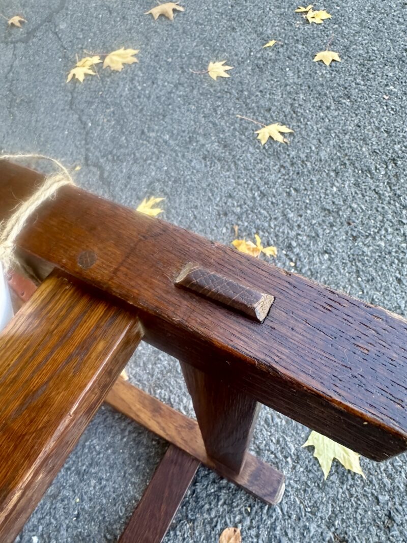Superb Gustav Stickley Model #300 Foot Stool W8111 - Image 10