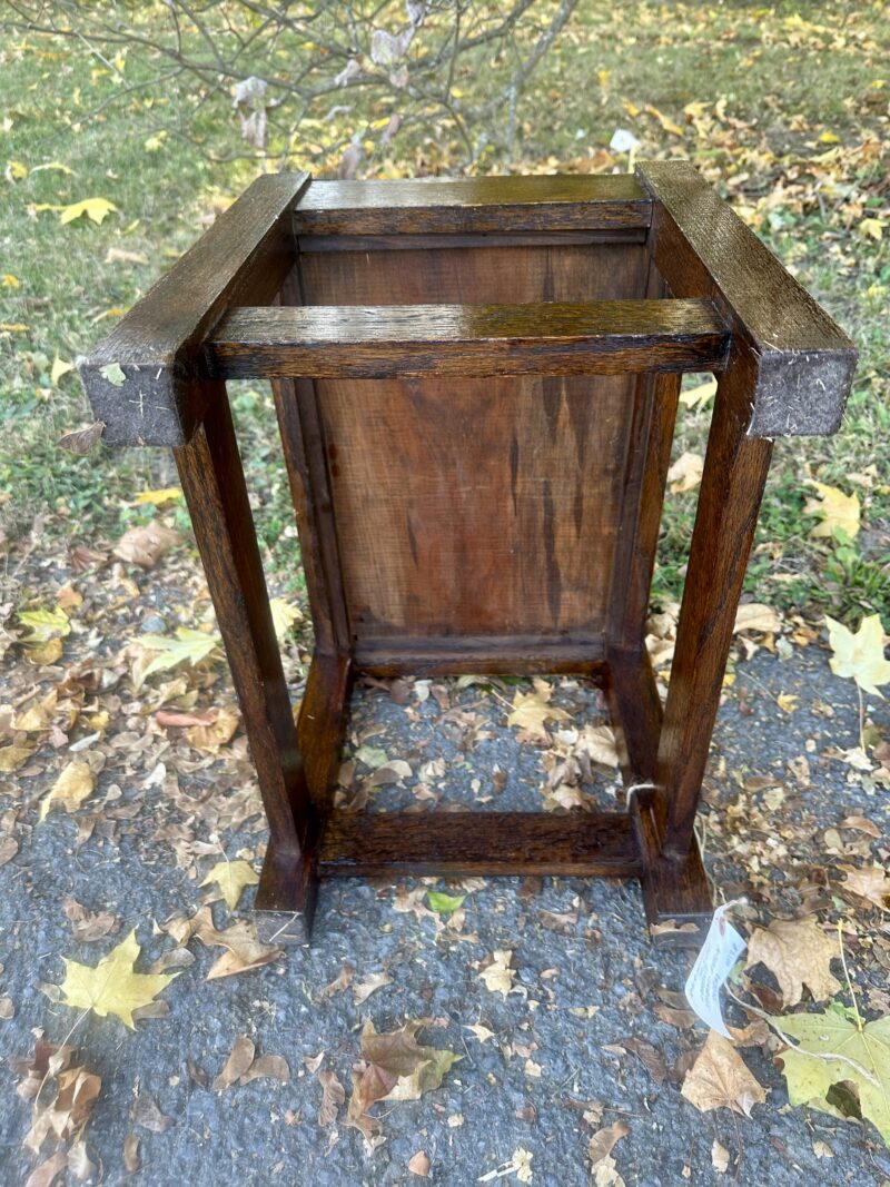 Antique Charles Limbert Foot Stool W8066 - Image 6