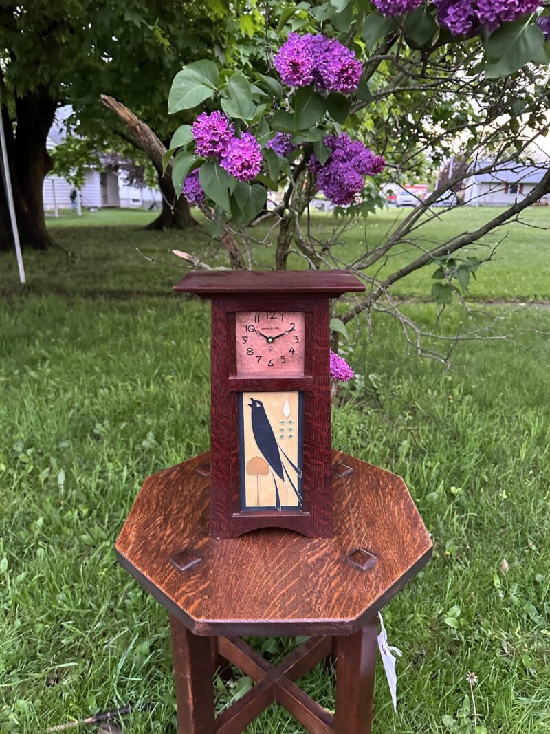 Vintage Arts and Crafts Mantle CLOCK w7112