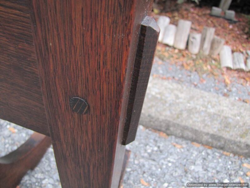 Antique Gustav Stickley Costumer / Coat Rack. W2032 - Image 13