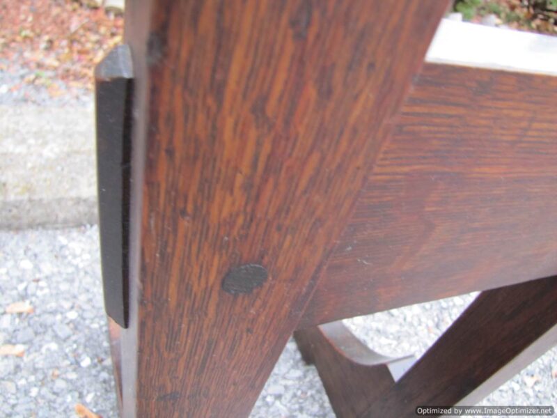 Antique Gustav Stickley Costumer / Coat Rack. W2032 - Image 14