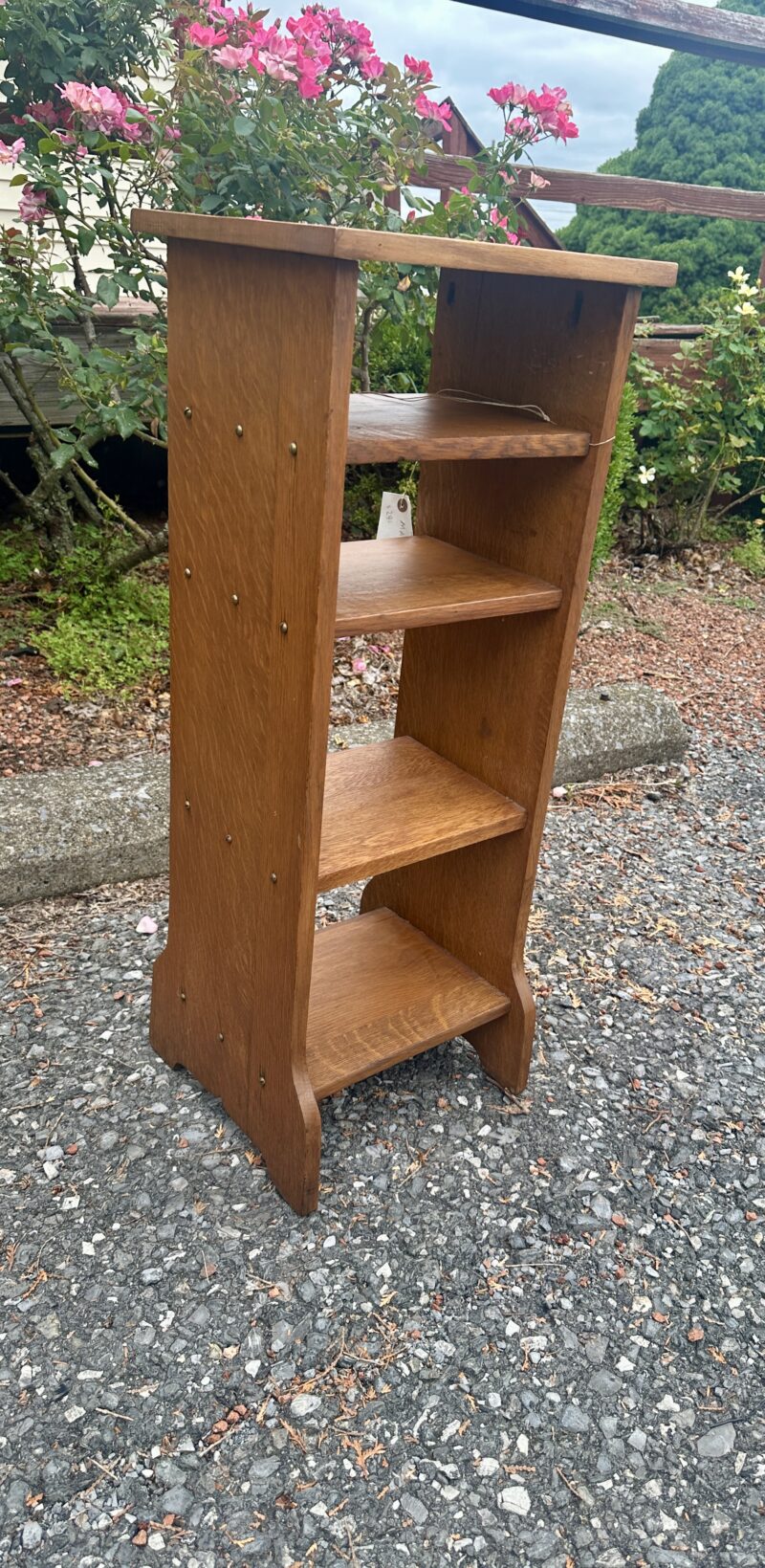 SOLD - Antique Arts & Crafts Bookstand by "Michigan Chair Company" - W5735 - Image 5