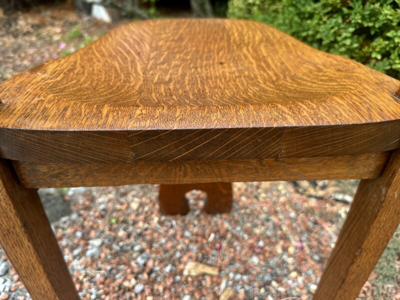 Antique Stickley Brothers Small Game Chair - Image 10