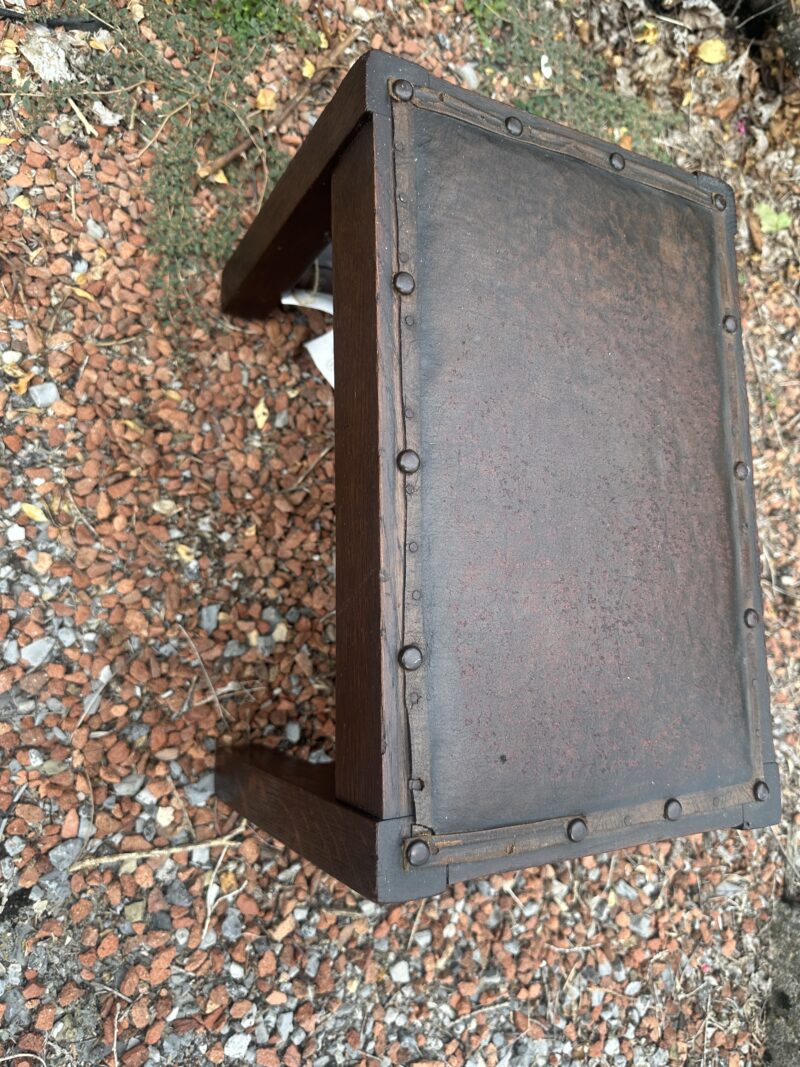 Antique "Lakeside Shops" Footstool circa 1910 - W7978