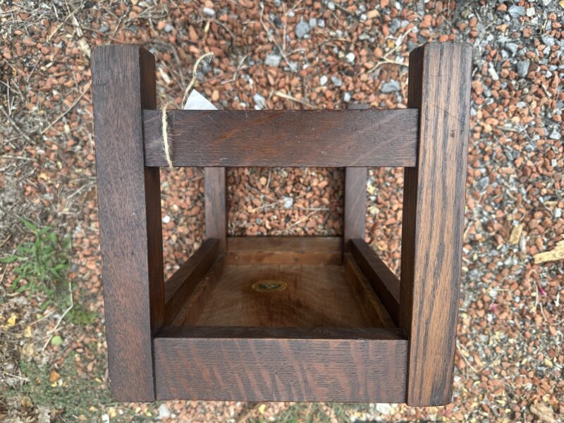 Antique "Lakeside Shops" Footstool circa 1910 - W7978 - Image 5