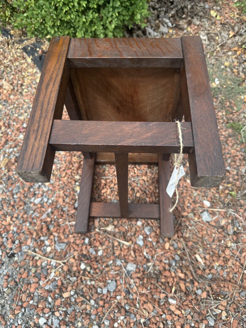 Antique "Lakeside Shops" Footstool circa 1910 - W7978 - Image 2