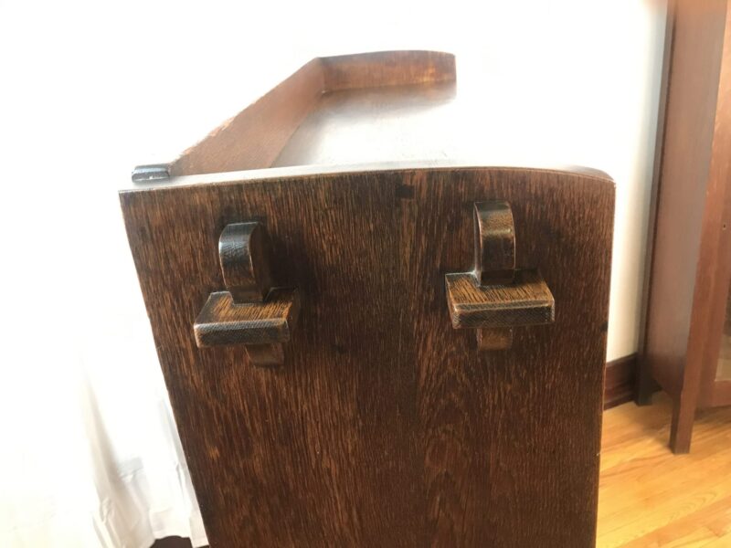 Superb Antique GUSTAV STICKLEY   Two Door Bookcase with keys thru tenon construction   W7465 - Image 22