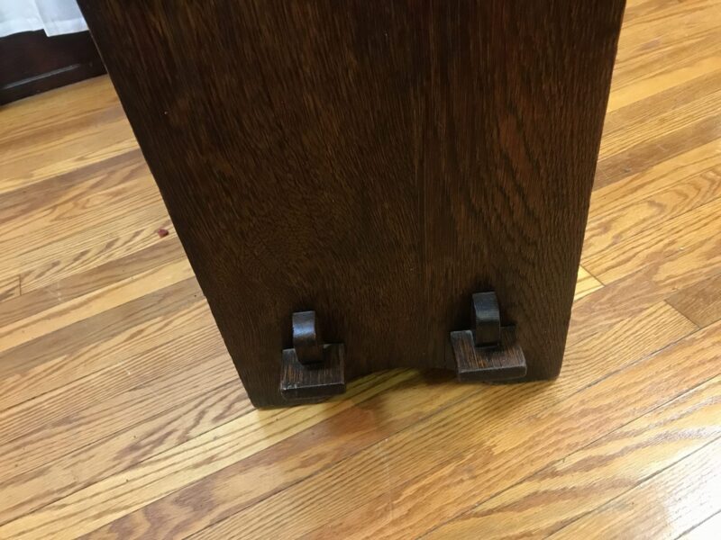Superb Antique GUSTAV STICKLEY   Two Door Bookcase with keys thru tenon construction   W7465 - Image 23