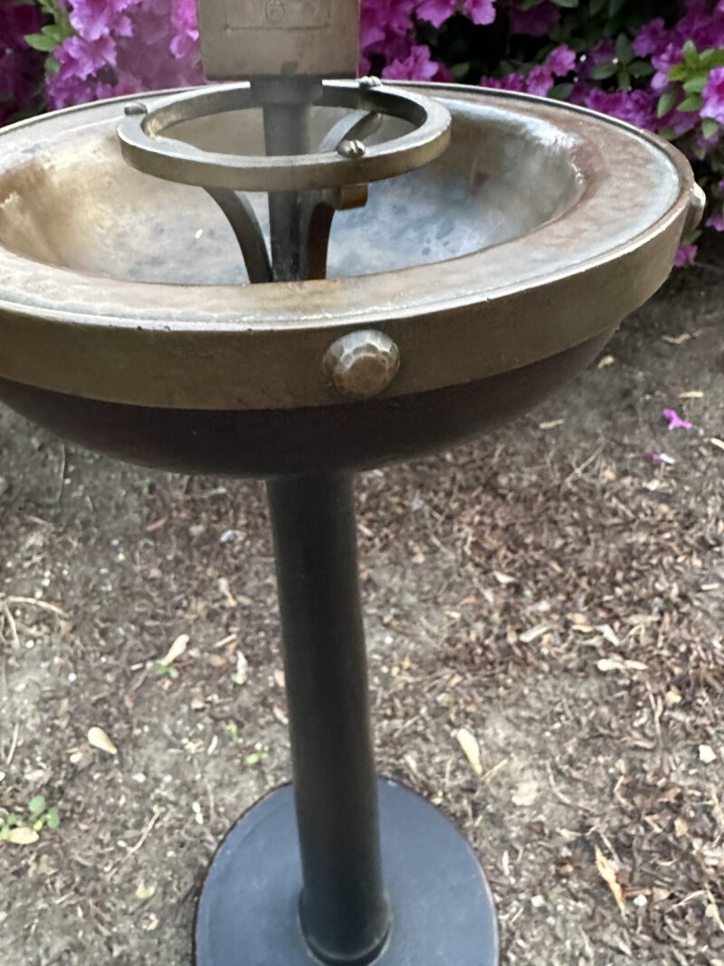 Antique ROYCROFT Ashtray Stand - W205 - Image 5