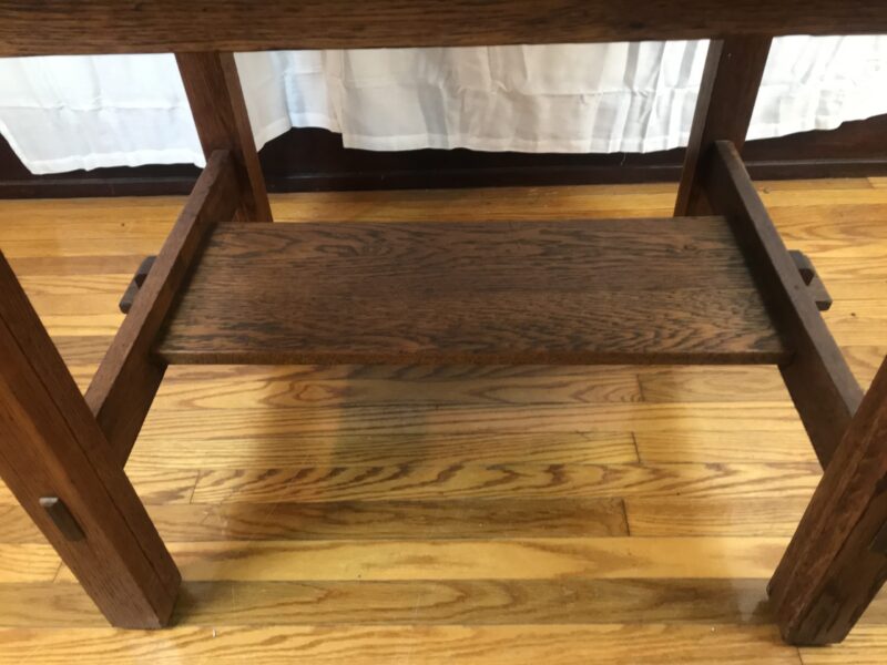Early LWG STICKLEY TABLE   Circa 1910   W6044 - Image 8