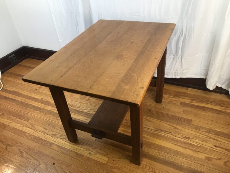 Early LWG STICKLEY TABLE   Circa 1910   W6044 - Image 11