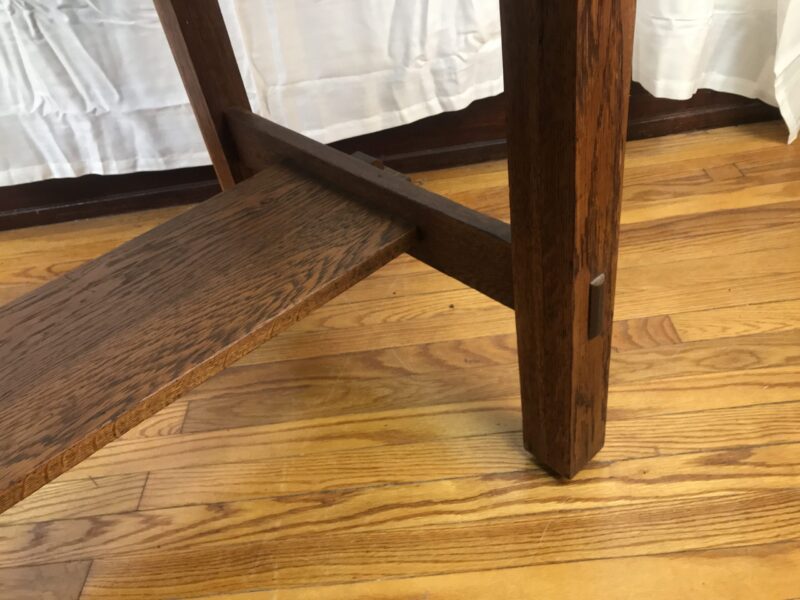 Early LWG STICKLEY TABLE   Circa 1910   W6044 - Image 12