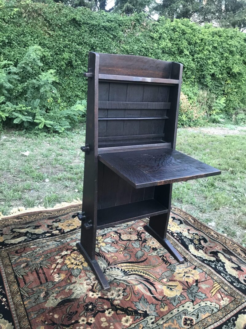 Antique GUSTAV STICKLEY CHALET Drop Front Desk - W7500 - Image 3