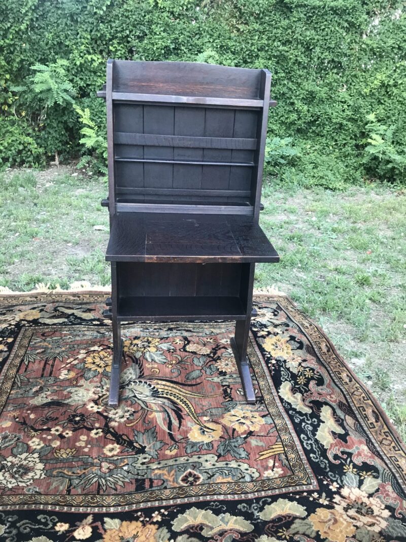 Antique GUSTAV STICKLEY CHALET Drop Front Desk - W7500 - Image 4