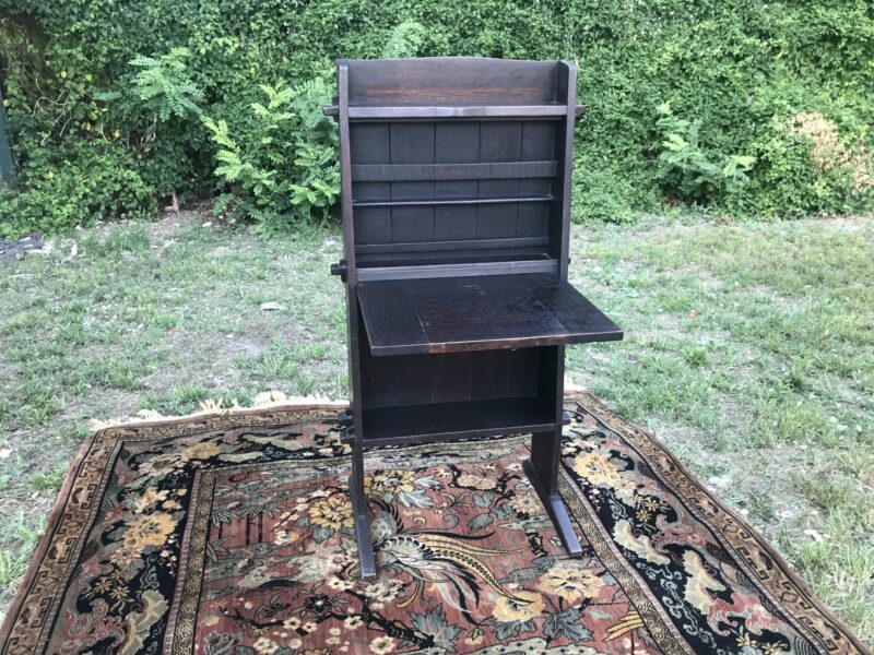 Antique GUSTAV STICKLEY CHALET Drop Front Desk - W7500 - Image 5
