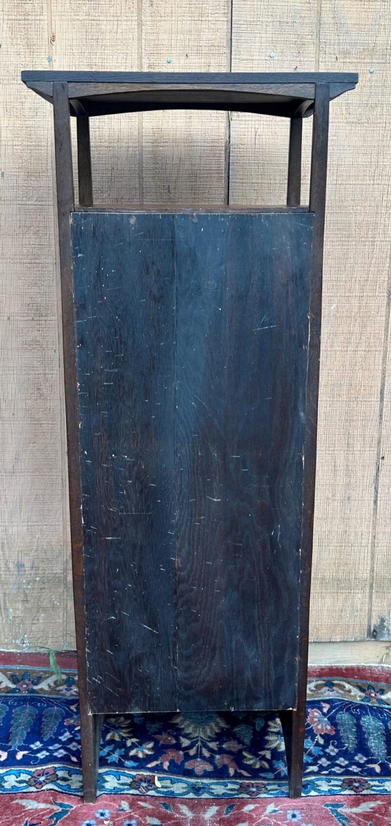 Important GUSTAV STICKLEY Music Cabinet with Inlay  Circa 1901   W7251 - Image 8