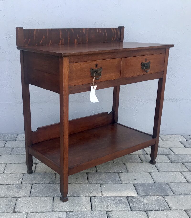 Antique Stickley Brothers Serving Table/Small Side Table