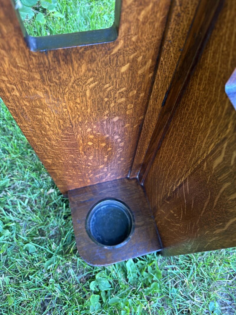 Antique LIMBERT Coat Rack COSTUMER - W7383 - Image 8