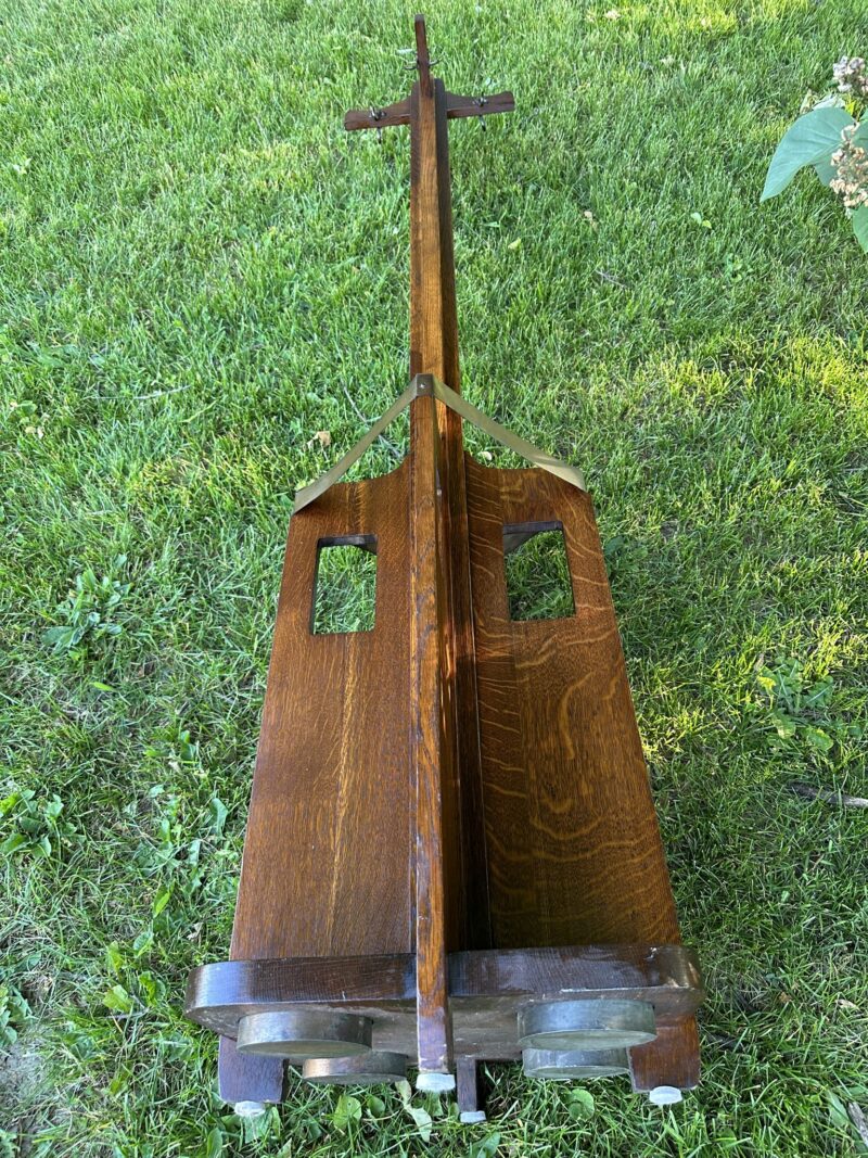 Antique LIMBERT Coat Rack COSTUMER - W7383 - Image 11