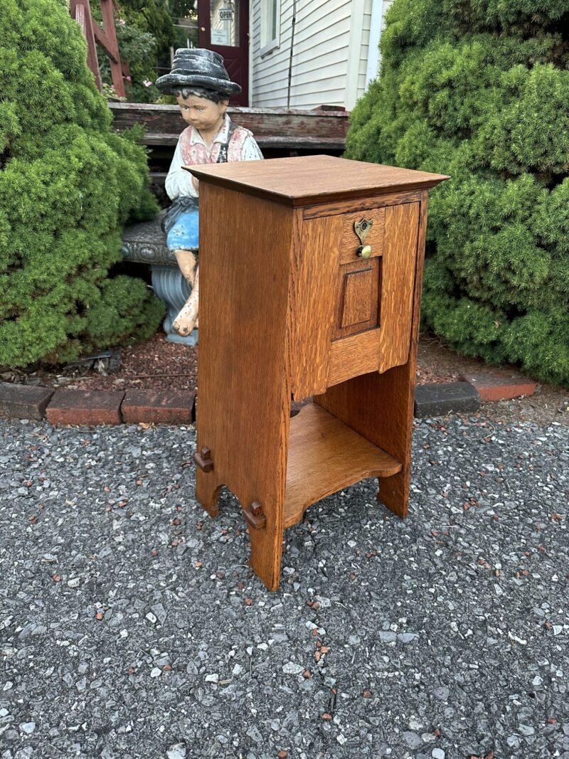 W3331  Antique Gustav Stickley "New Furniture" Item Circa 1900 - Image 9