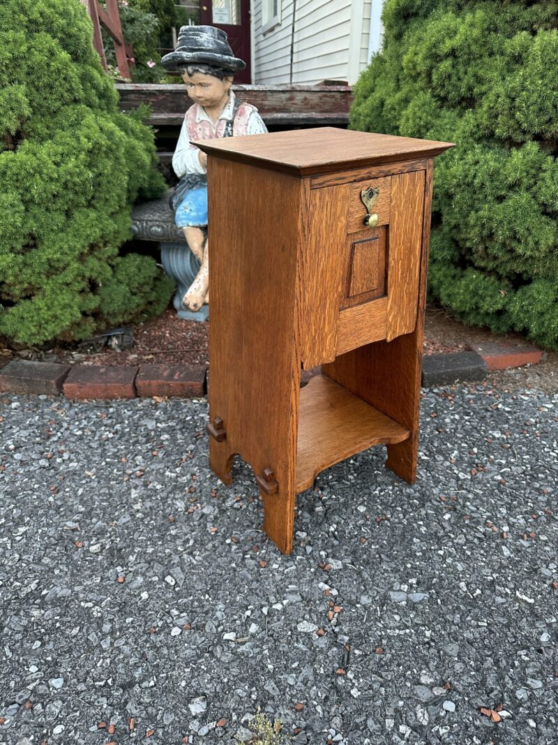 W3331  Antique Gustav Stickley "New Furniture" Item Circa 1900 - Image 8