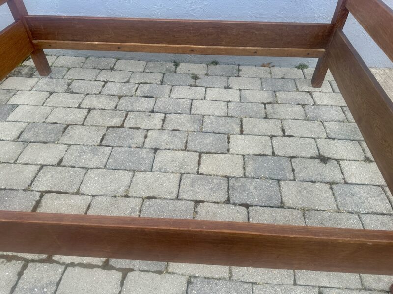 ANTIQUE FULL SIZE GUSTAV STICKELY BED - Image 14