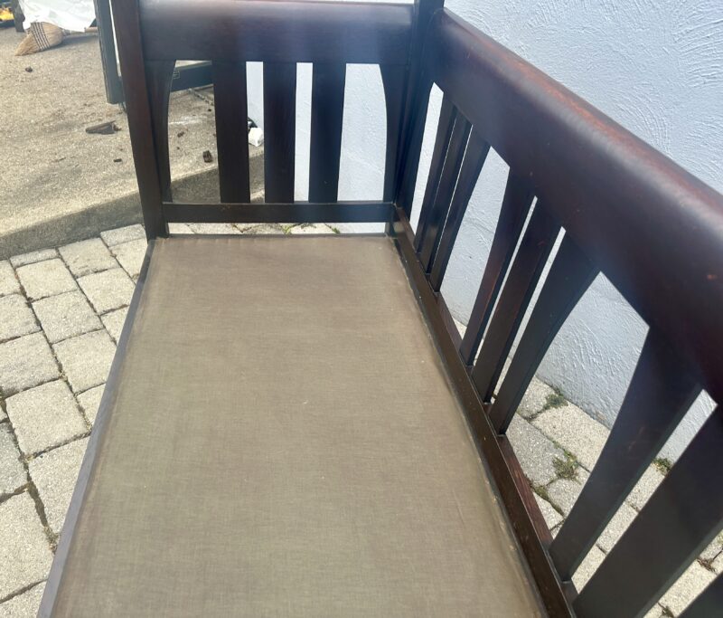 ANTIQUE GUSTAV STICKLEY EARLY RARE DIVANE SETTLE - Image 19