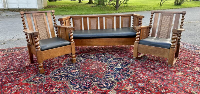 Stickley Brothers Set of Three (3) Seating Units - Image 22