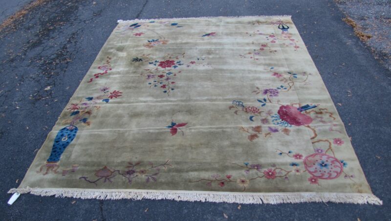 Antique Art Deco Chinese Rug