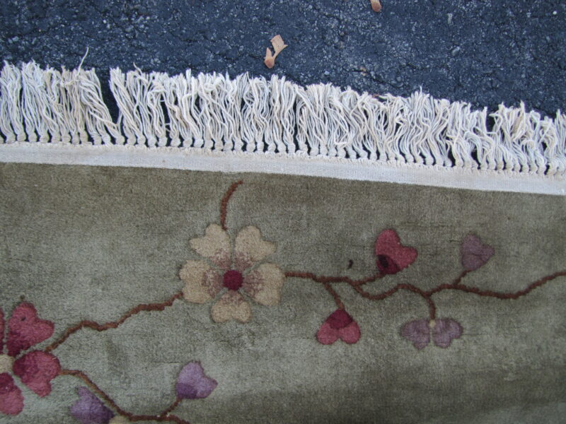 Antique Art Deco Chinese Rug - Image 9
