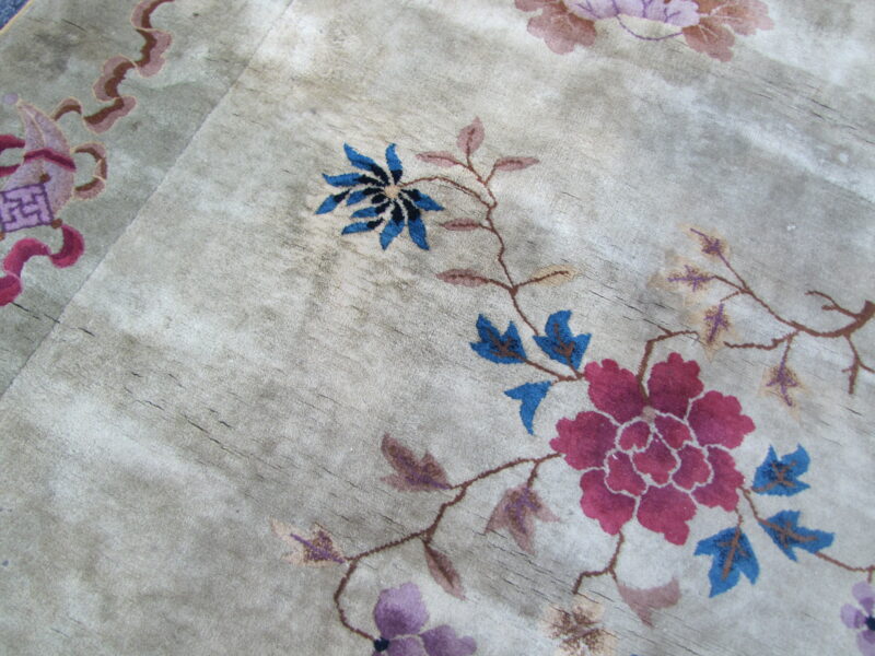 Antique Art Deco Chinese Rug - Image 12