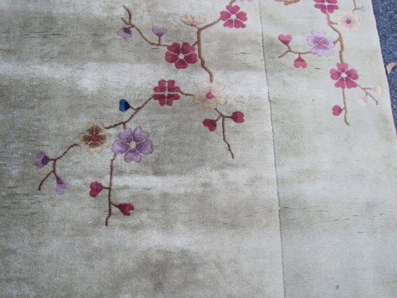 Antique Art Deco Chinese Rug - Image 2