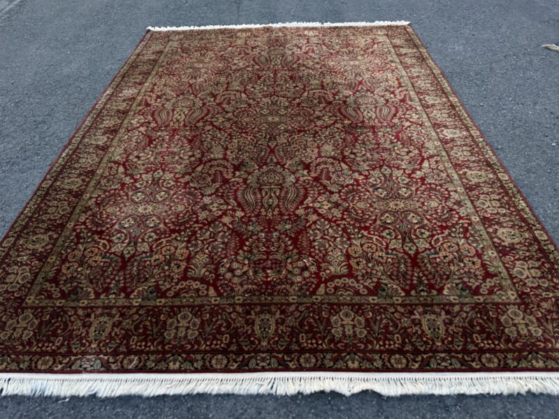 Antique " Anglo Persian" Wilton Rug - early 1900s, marked with label - RR5301 - Image 4