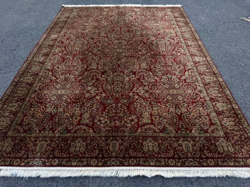 Antique " Anglo Persian" Wilton Rug - early 1900s, marked with label - RR5301 - Image 3