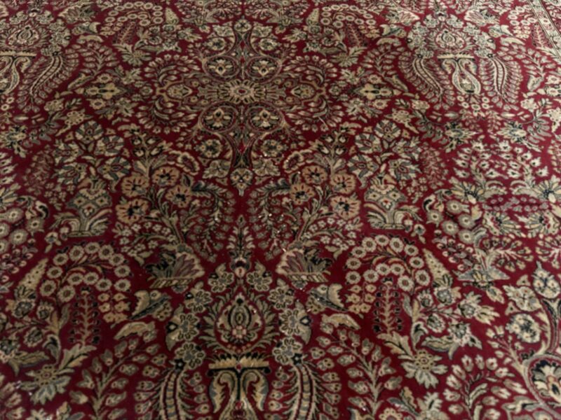Antique " Anglo Persian" Wilton Rug - early 1900s, marked with label - RR5301 - Image 13