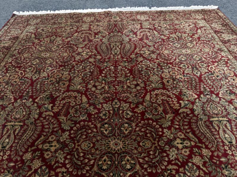 Antique " Anglo Persian" Wilton Rug - early 1900s, marked with label - RR5301 - Image 16