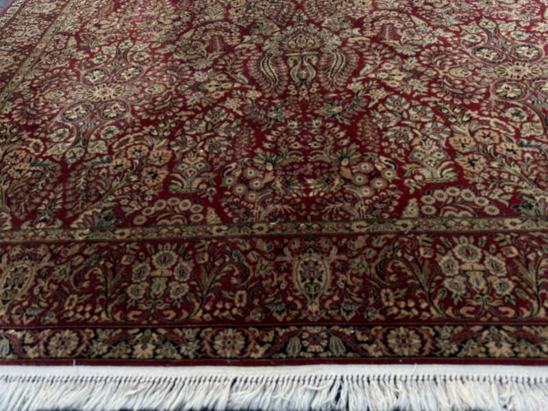 Antique " Anglo Persian" Wilton Rug - early 1900s, marked with label - RR5301 - Image 18