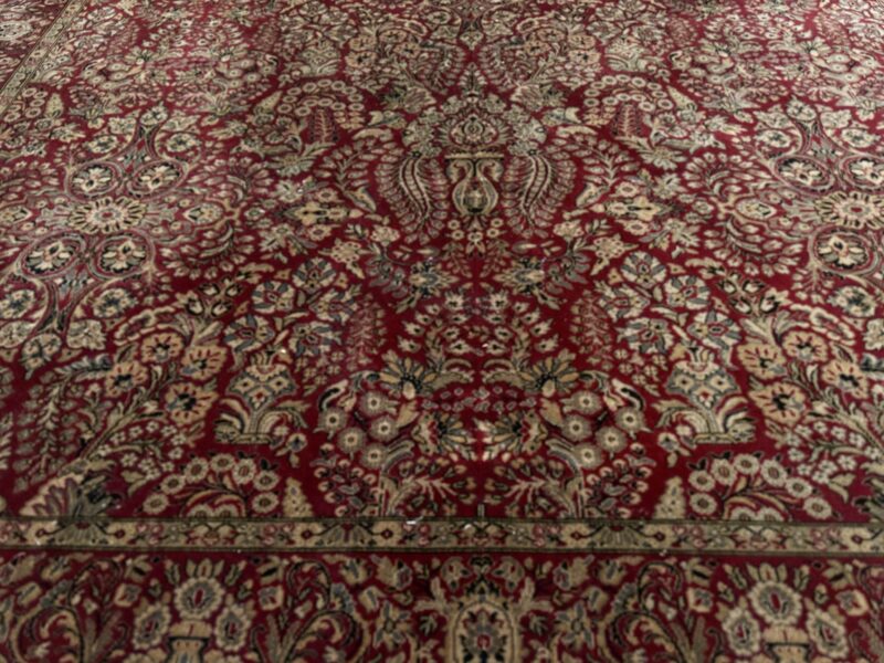 Antique " Anglo Persian" Wilton Rug - early 1900s, marked with label - RR5301 - Image 17