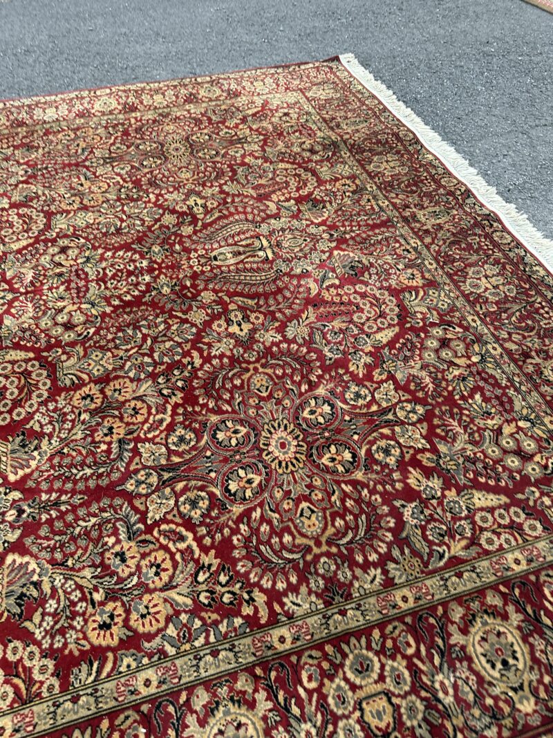 ANTIQUE ANGLO PERSIAN WILTON RUG - Image 11