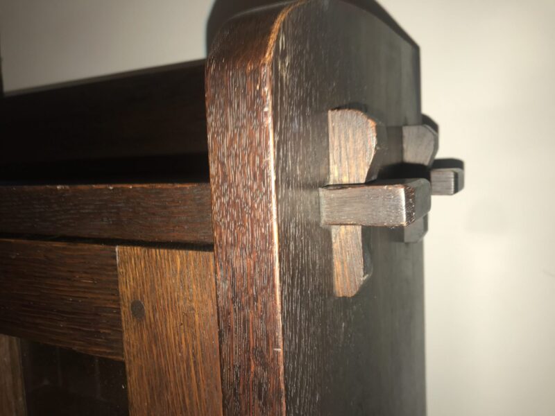 Early L&jG Stickley 3 Door Bookcase W7236 - Image 12
