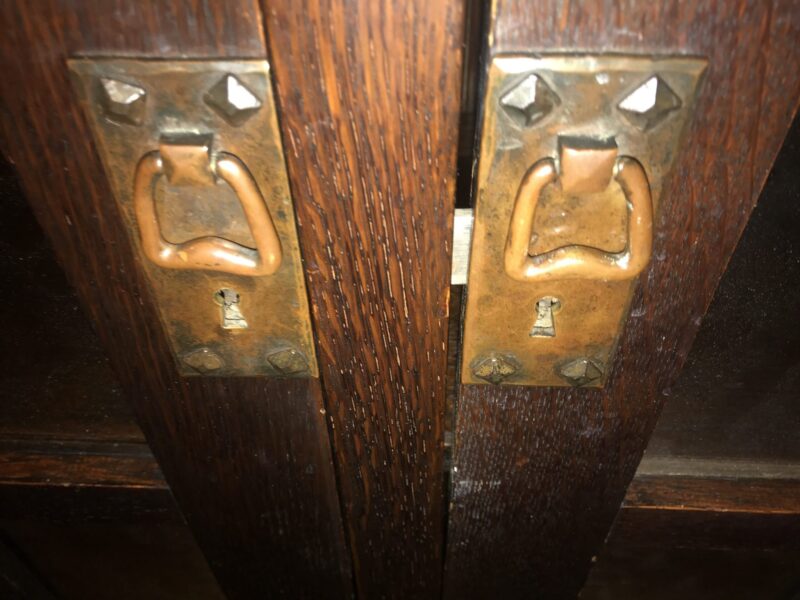 Early L&jG Stickley 3 Door Bookcase W7236 - Image 13