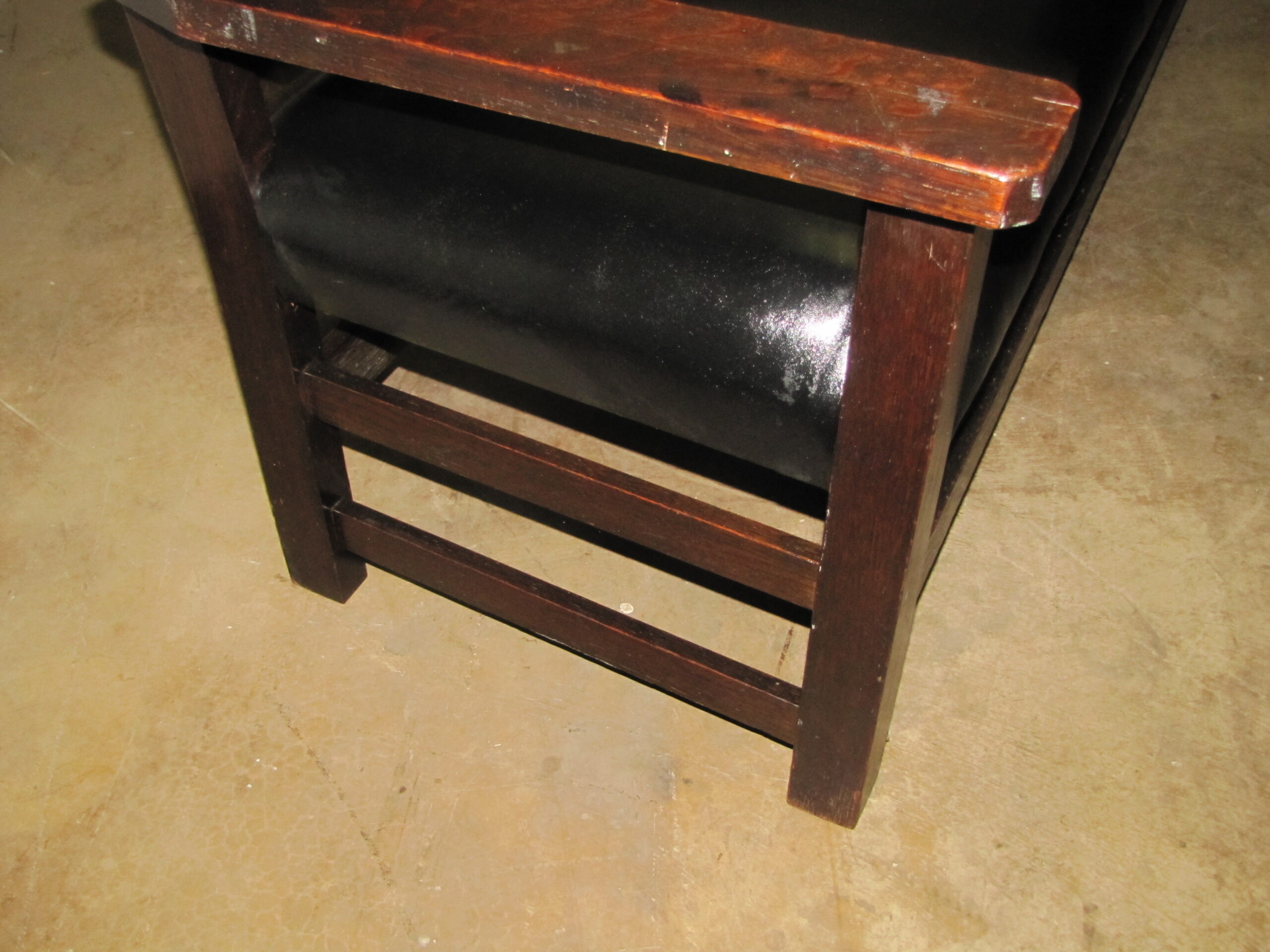 Antique Charles Limbert settle - w2724 - Image 5